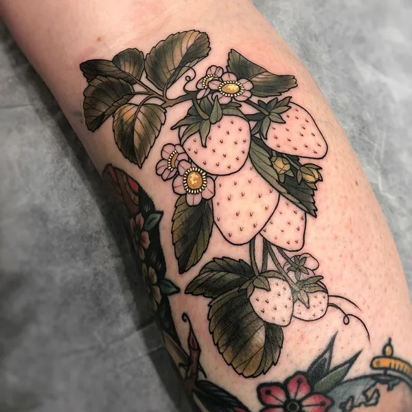 Neo Traditional tattoo by Purps Tattoo in Perth