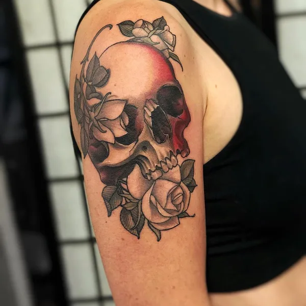 Neo Traditional tattoo by Purps Tattoo in Perth