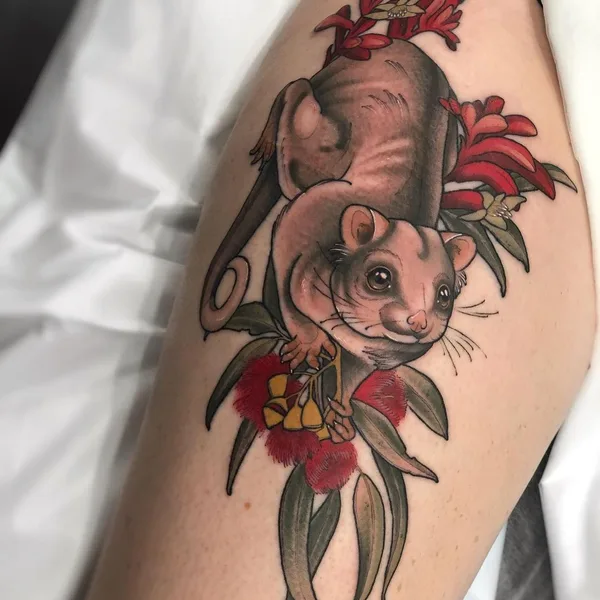 Neo Traditional tattoo by Purps Tattoo in Perth