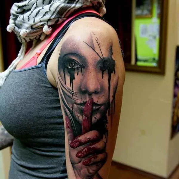 Realism tattoo by Marcel Daatz in Reichenbach im Vogtland