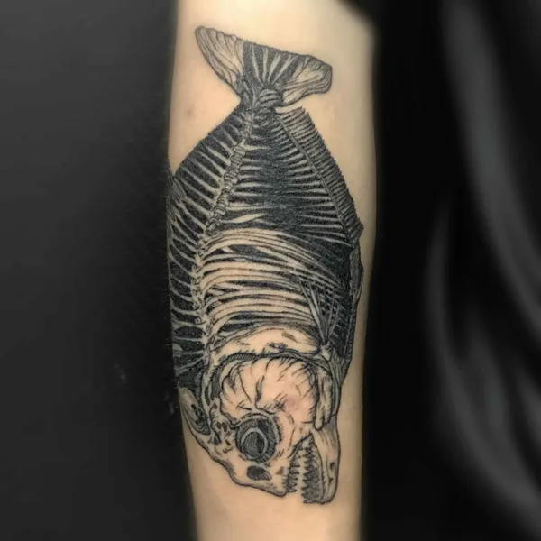 Нью Скул tattoo by Веглин Олег in Пермь