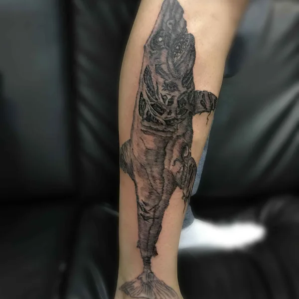 Нью Скул tattoo by Веглин Олег in Пермь