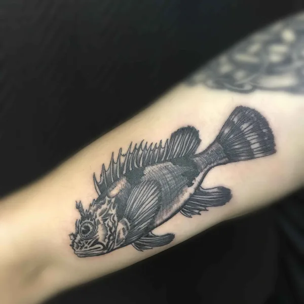 Нью Скул tattoo by Веглин Олег in Пермь