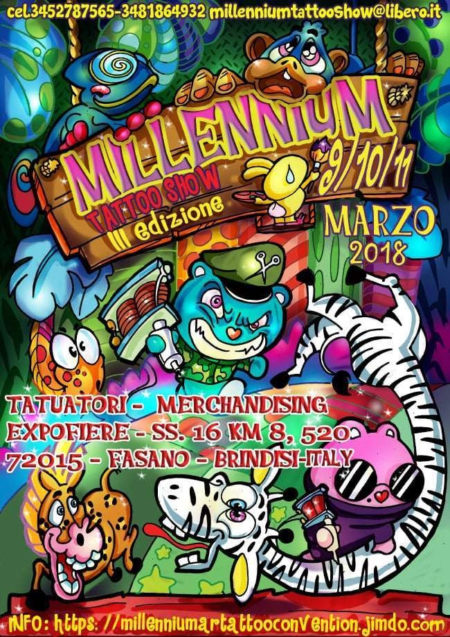 3°edizione Millennium Art Tattoo Convention 3°edizione Millennium Art Tattoo Convention