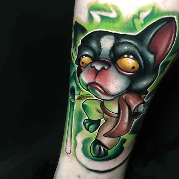 Neo Traditional tattoo by Josh Herman