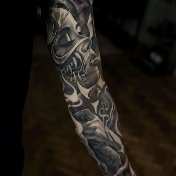Author's Style tattoo by Victor Portugal in Kraków