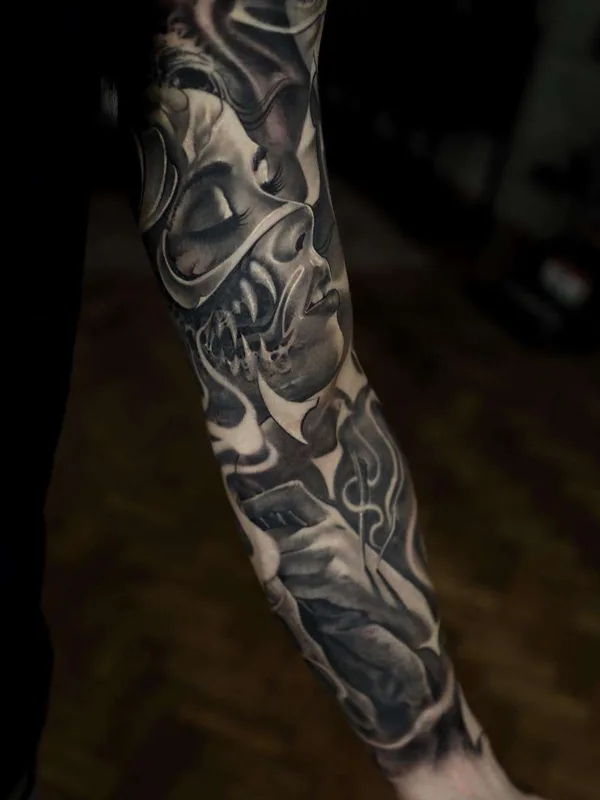 Author's Style tattoo by Victor Portugal in Kraków