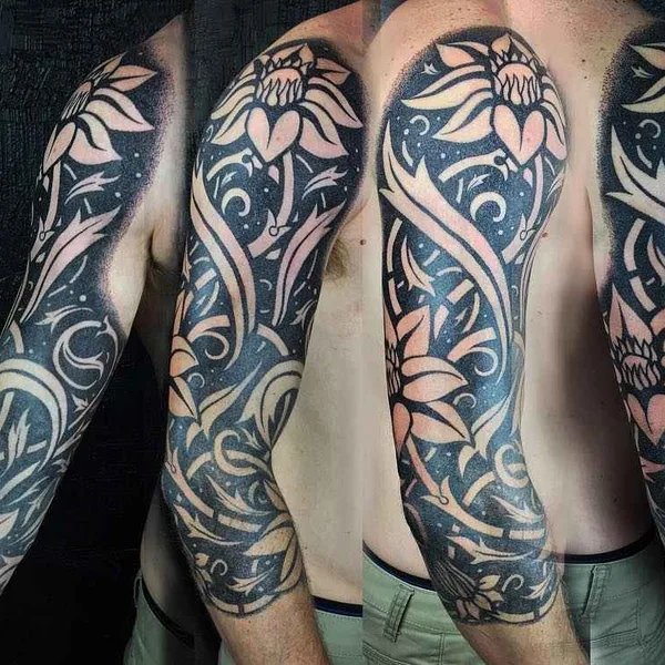 Dotwork tattoo by Inga Hannarr in Barcelona
