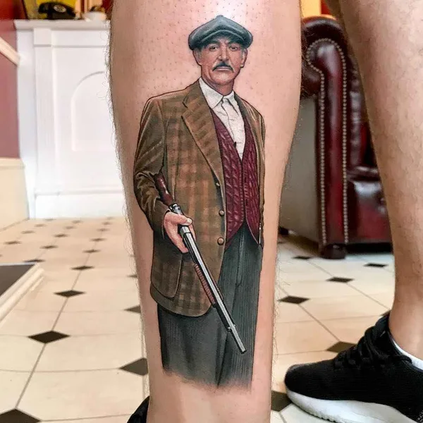 Realism tattoo by David Corden in Edinburgh