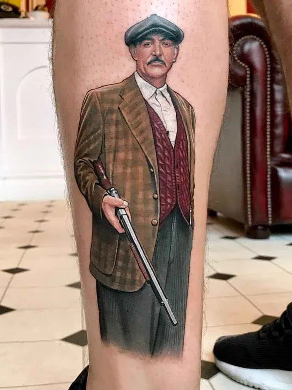 Realism tattoo by David Corden in Edinburgh