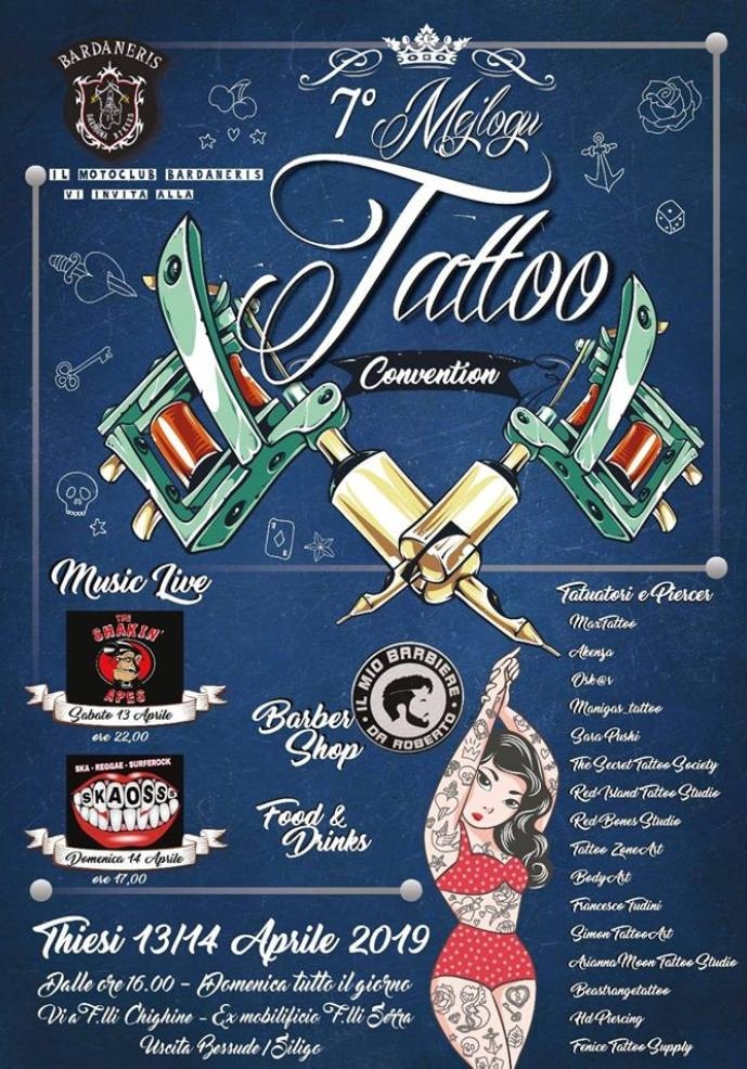 7° Mejlogu Tattoo Convention 7° Mejlogu Tattoo Convention
