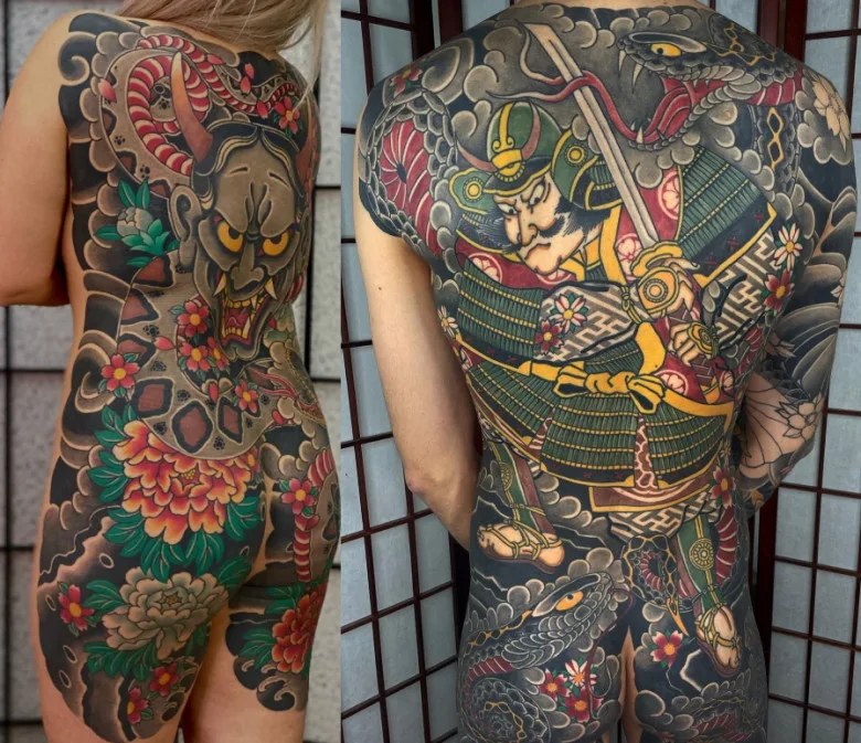 Oriental tattoos
