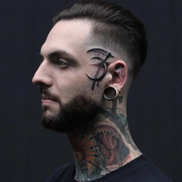 New School tattoo by Friedrich Übler