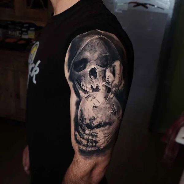 Реализм tattoo by Николай Джангиров in Санкт-Петербург