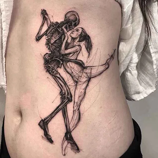 Dotwork tattoo by Resul Odabas