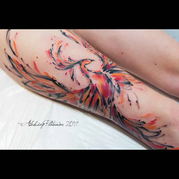 Watercolor tattoo by Алексей Платунов in Киров