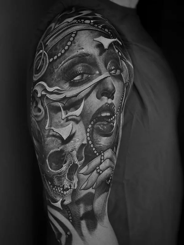 Author's Style tattoo by Victor Portugal in Kraków