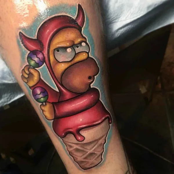 Neo Traditional tattoo by Josh Herman