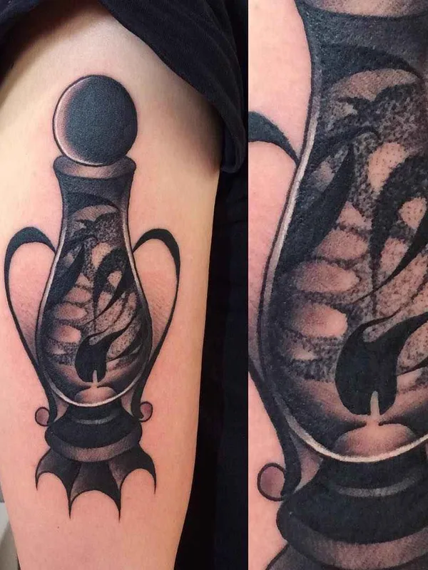 Neo Traditional tattoo by Marcin Aleksander Surowiec in Warszawa