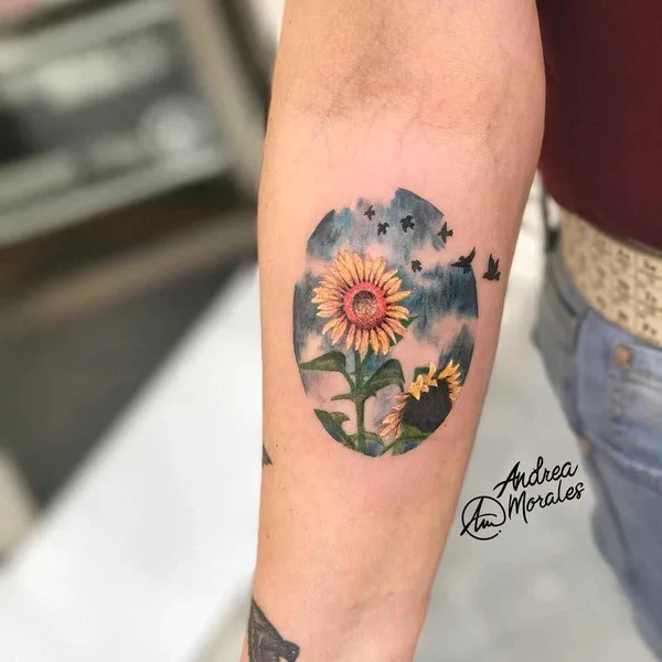 Author's Style tattoo by Andrea Morales in Granada