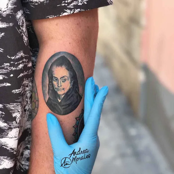 Author's Style tattoo by Andrea Morales in Granada