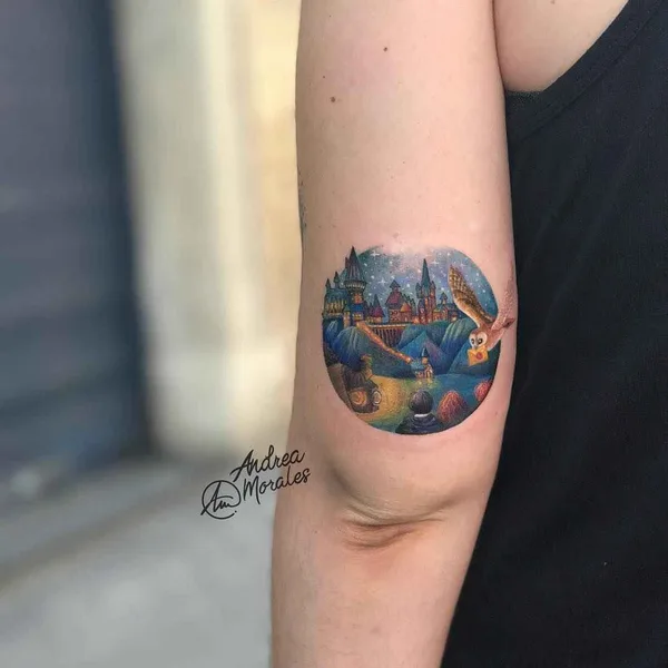 Author's Style tattoo by Andrea Morales in Granada
