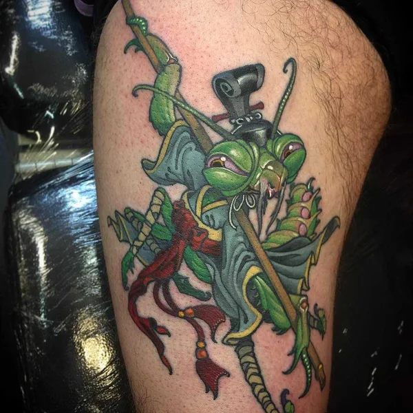 Author's Style tattoo by Олег Турянский in Moscow