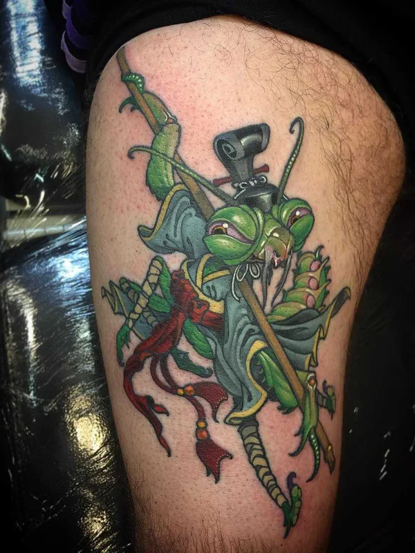 Author's Style tattoo by Олег Турянский in Moscow