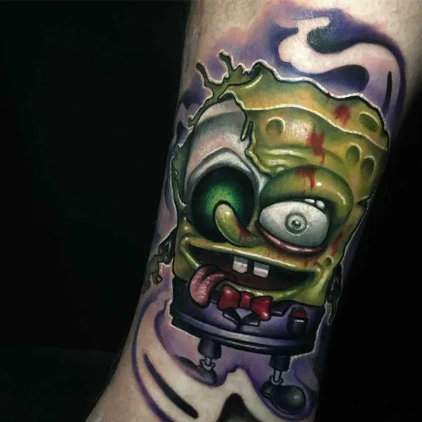 Neo Traditional tattoo by Josh Herman