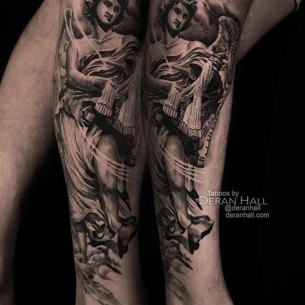 Реализм tattoo by Deran Hall