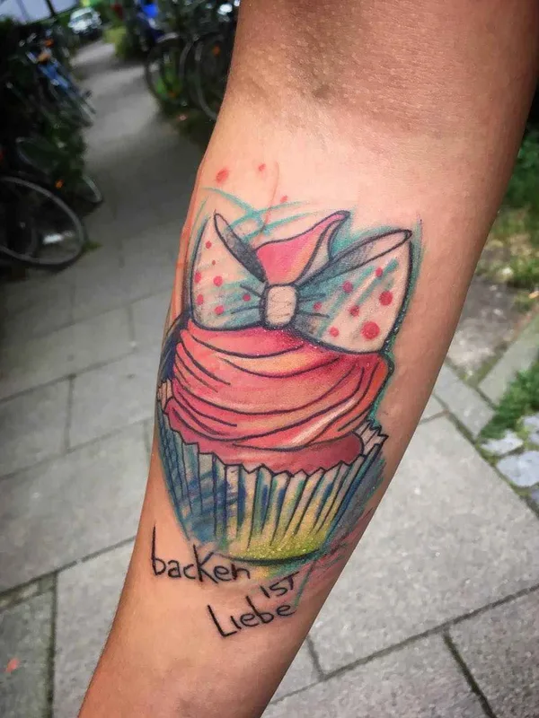 color watercolor татуировка на forearm #13326 | Тату мастер Fabio MOROF Moro