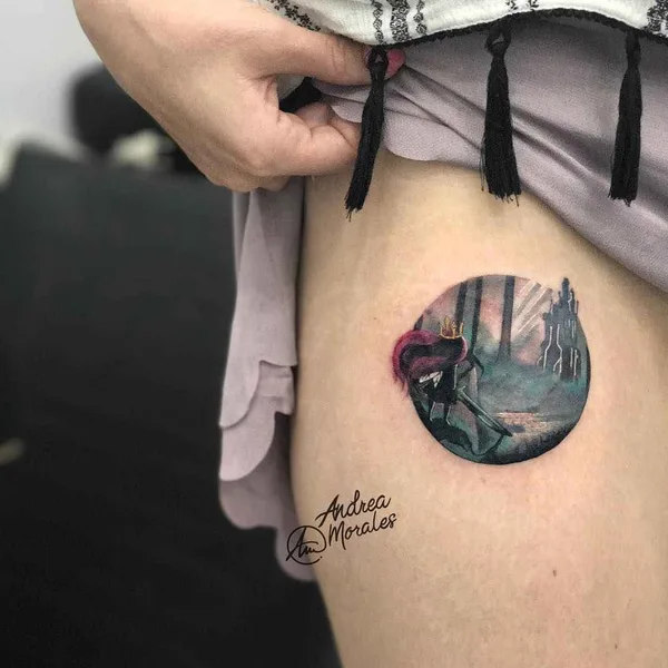 Author's Style tattoo by Andrea Morales in Granada