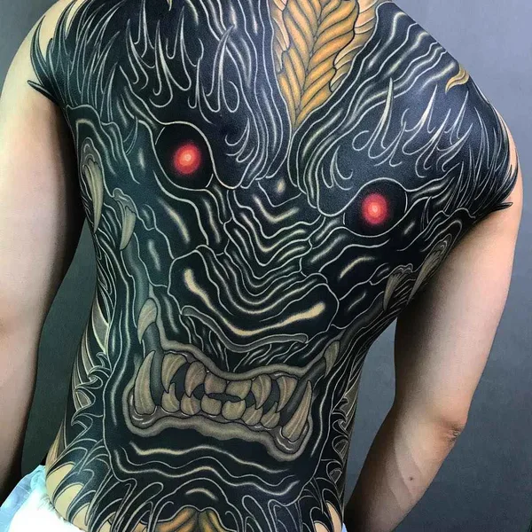 Japanese tattoo by Shiryu in Seoul