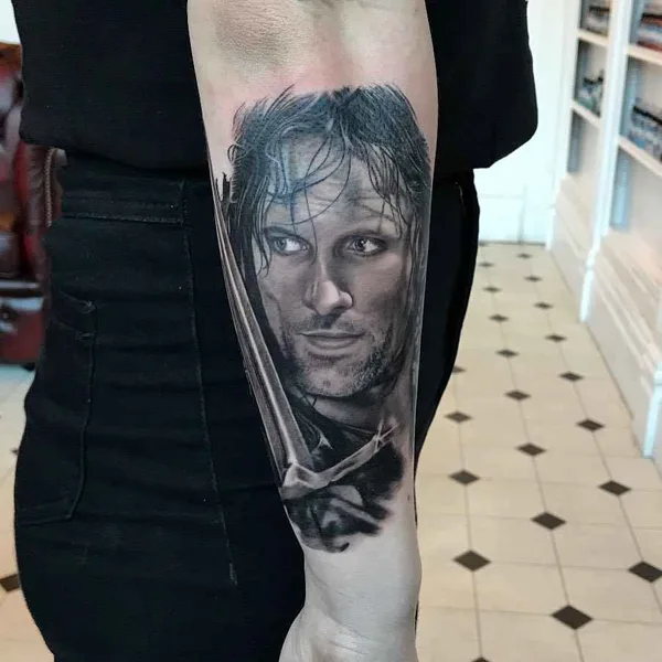 Realism tattoo by David Corden in Edinburgh