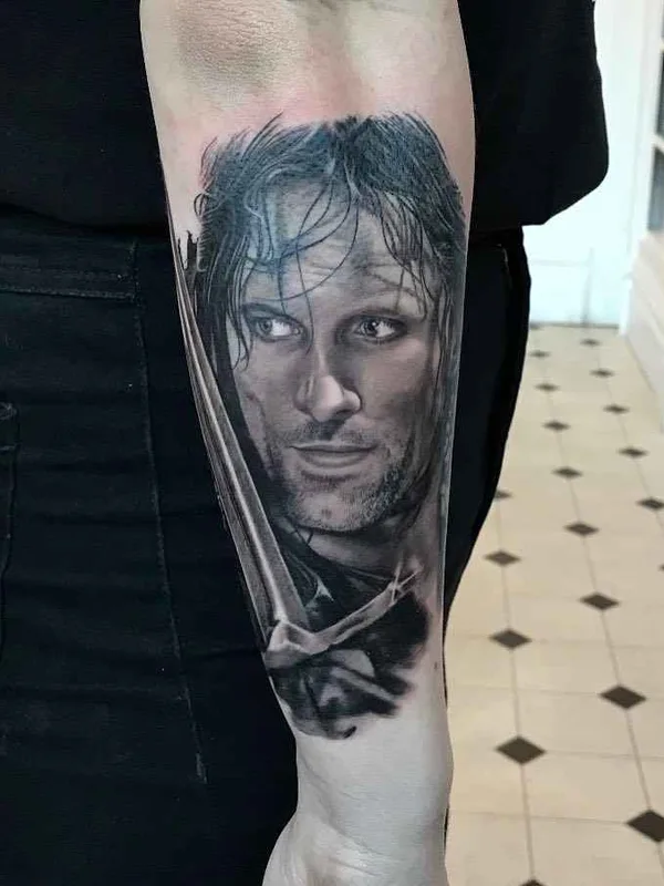 Realism tattoo by David Corden in Edinburgh