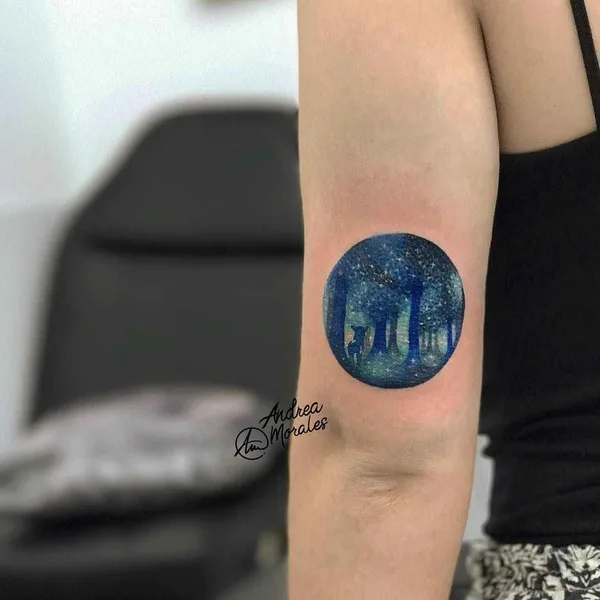 Author's Style tattoo by Andrea Morales in Granada