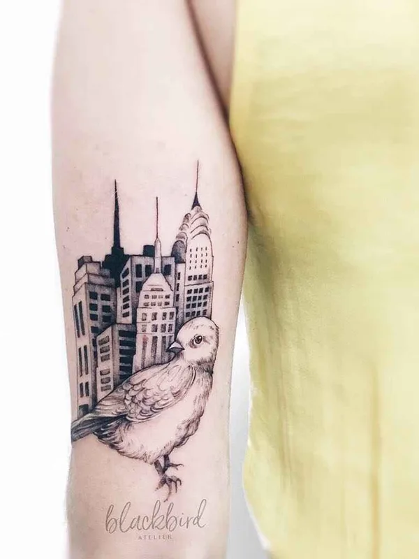 black and grey sketch tattoo on forearm #11979 | Tattoo Artist Luiza Oliveira