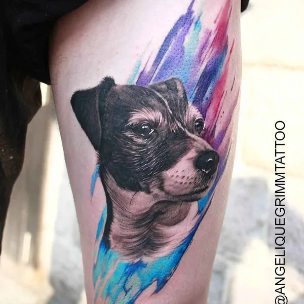 Realism tattoo by Angelique Grimm in Lille