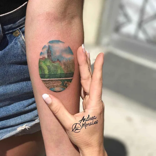 Author's Style tattoo by Andrea Morales in Granada