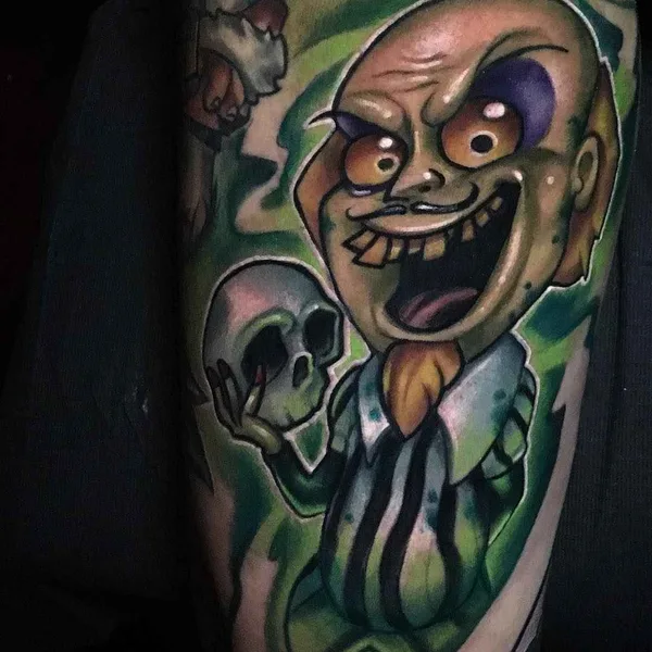 Neo Traditional tattoo by Josh Herman