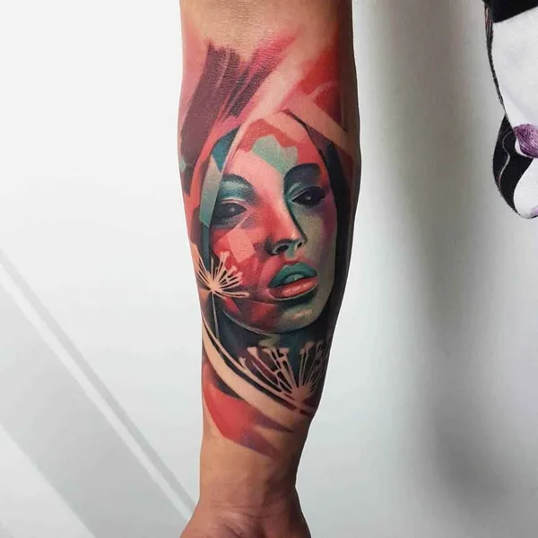 Abstract tattoo by Артем Савельев