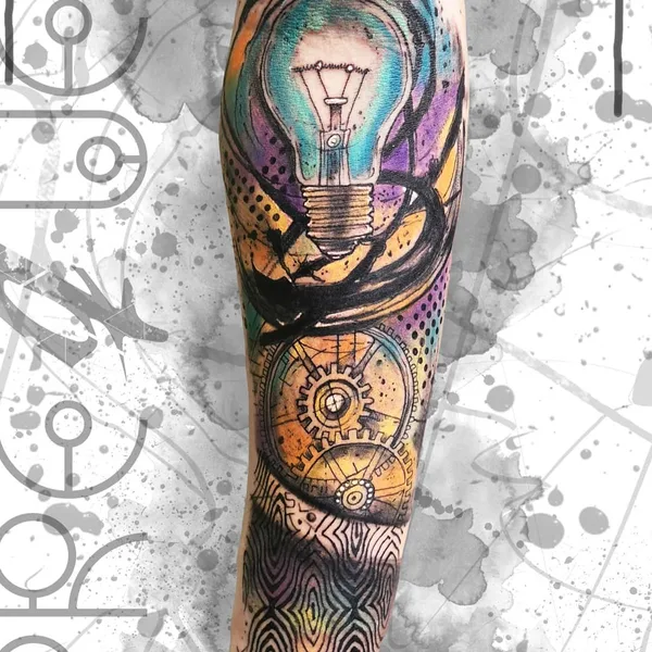 Авторская tattoo by Alex Prequel in San Benedetto del Tronto