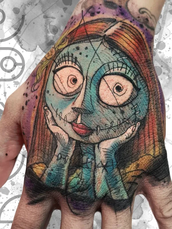 color illustrative татуировка на back of hand #34580 | Тату мастер Alex Prequel