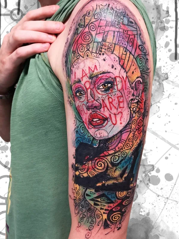color illustrative татуировка на upper arm #34577 | Тату мастер Alex Prequel