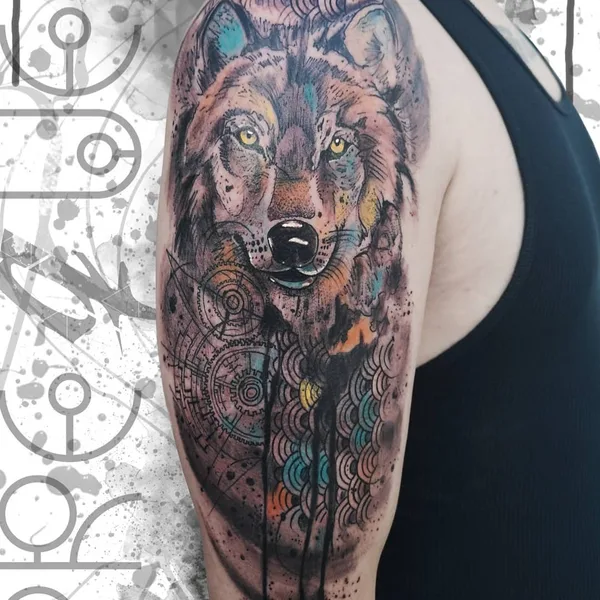 Авторская tattoo by Alex Prequel in San Benedetto del Tronto