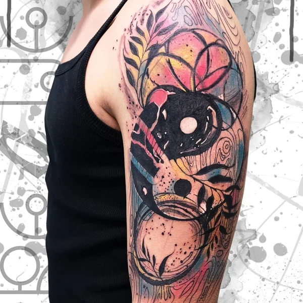 Авторская tattoo by Alex Prequel in San Benedetto del Tronto