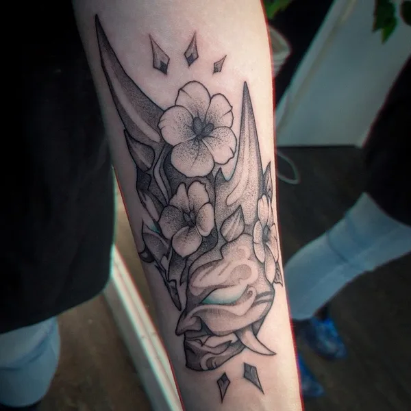 Anime tattoo by Надя Груздева in Нижний Новгород