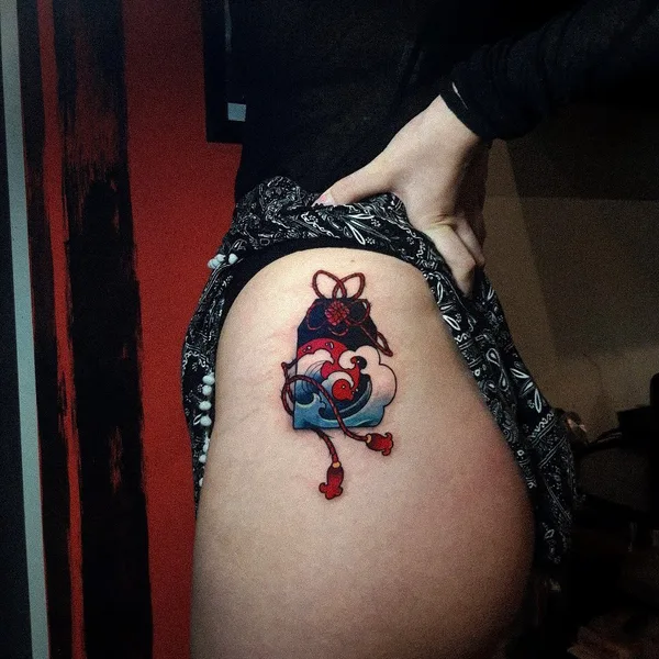 Anime tattoo by Надя Груздева in Нижний Новгород