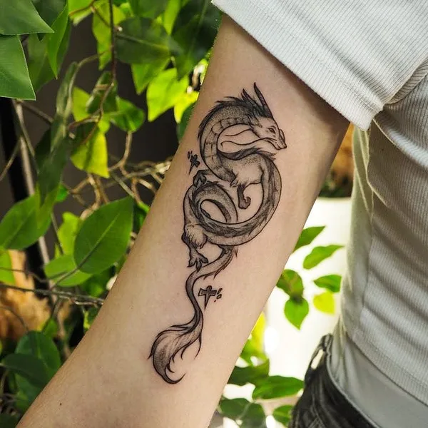 Anime tattoo by Надя Груздева in Нижний Новгород