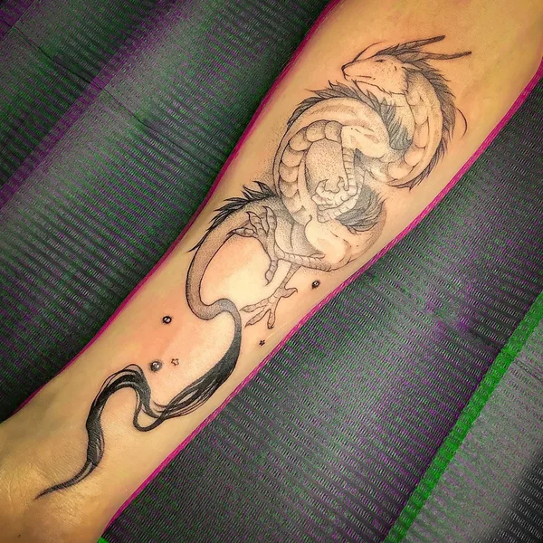 Anime tattoo by Надя Груздева in Нижний Новгород